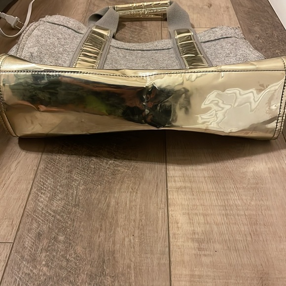 Tory Burch grey and silver tote - Picture 3 of 4